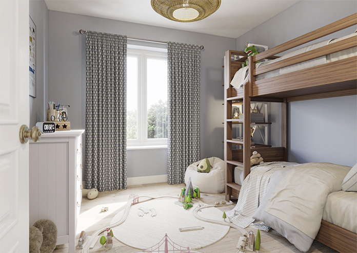 Emily Bond Jaipur, Indigo - Made to Measure Curtains - Image 7